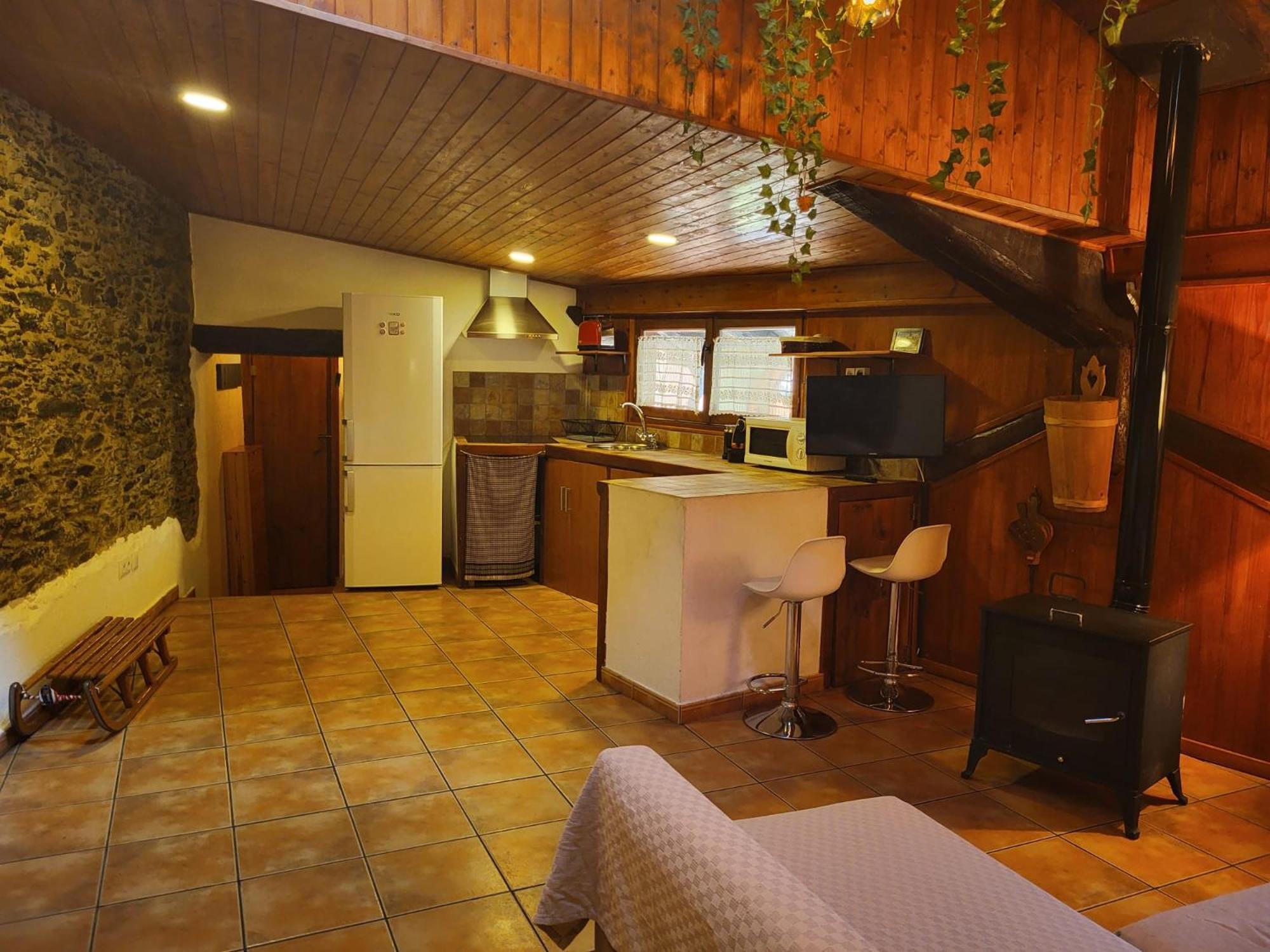 Appartement Apto Rustico En Osséja Extérieur photo
